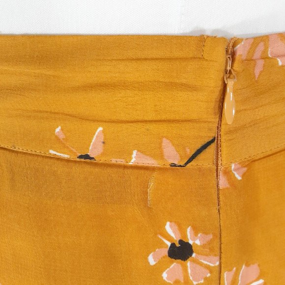 Faithfull the Brand Kamares Midi Skirt Botany Prin - Picture 12 of 13